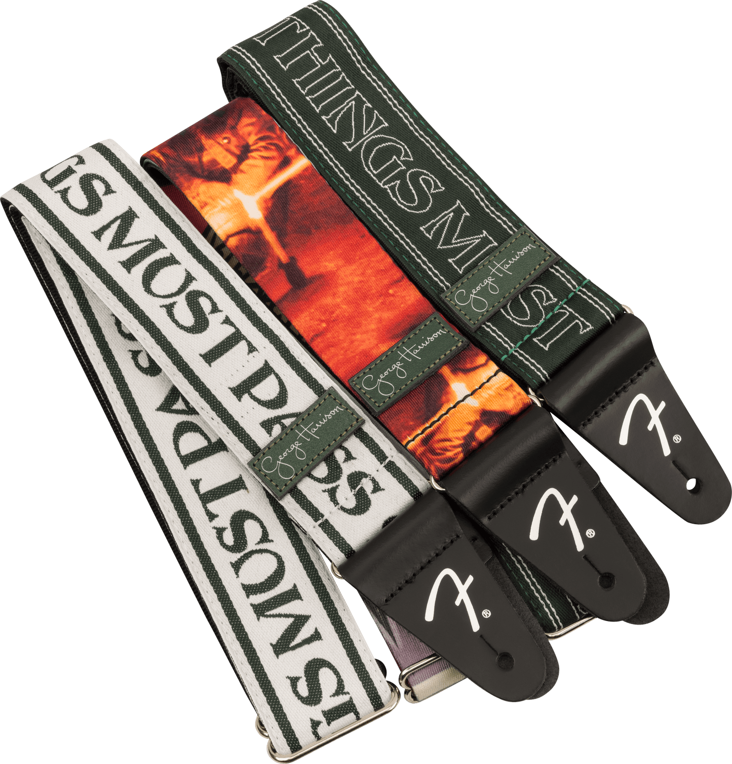 George Harrison All Things Must Pass Logo Strap