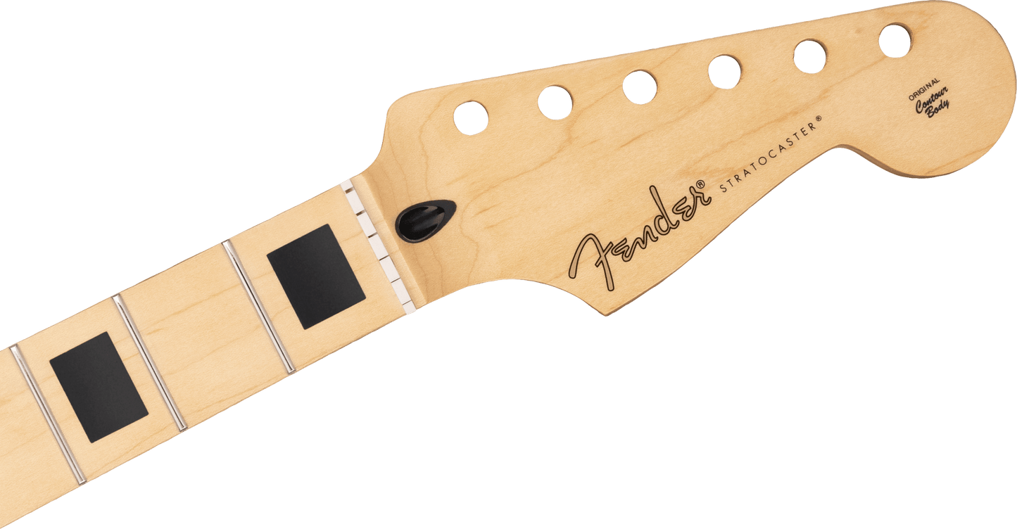 Player Series Stratocaster® Neck w/Block Inlays, 22 Medium Jumbo Frets, Maple