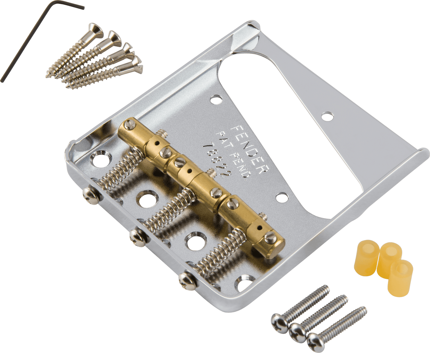 3-Saddle American Vintage Hot Rod Telecaster® Bridge Assembly