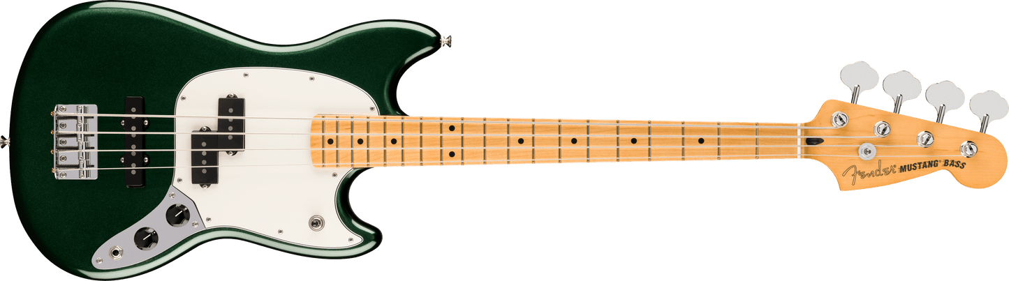 Limited Edition Player II Mustang® Bass PJ, Maple Fingerboard, British Racing Green