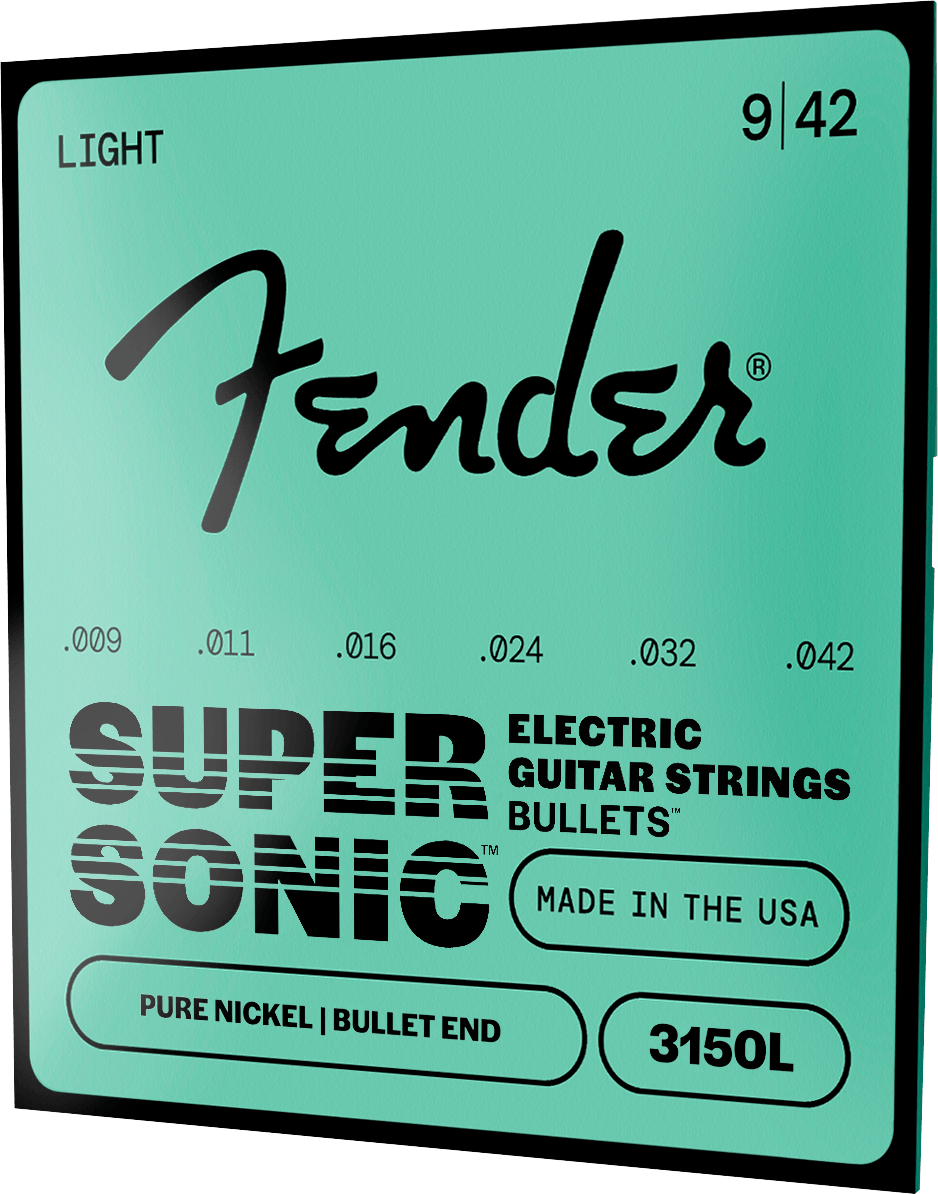 SuperSonic™ Bullets™ 3150 Pure Nickel Guitar Strings