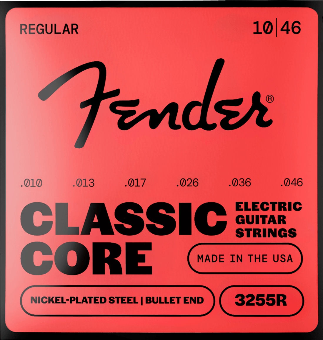 Classic Core Bullets™ 3255 Nickel-Plated Steel Guitar Strings