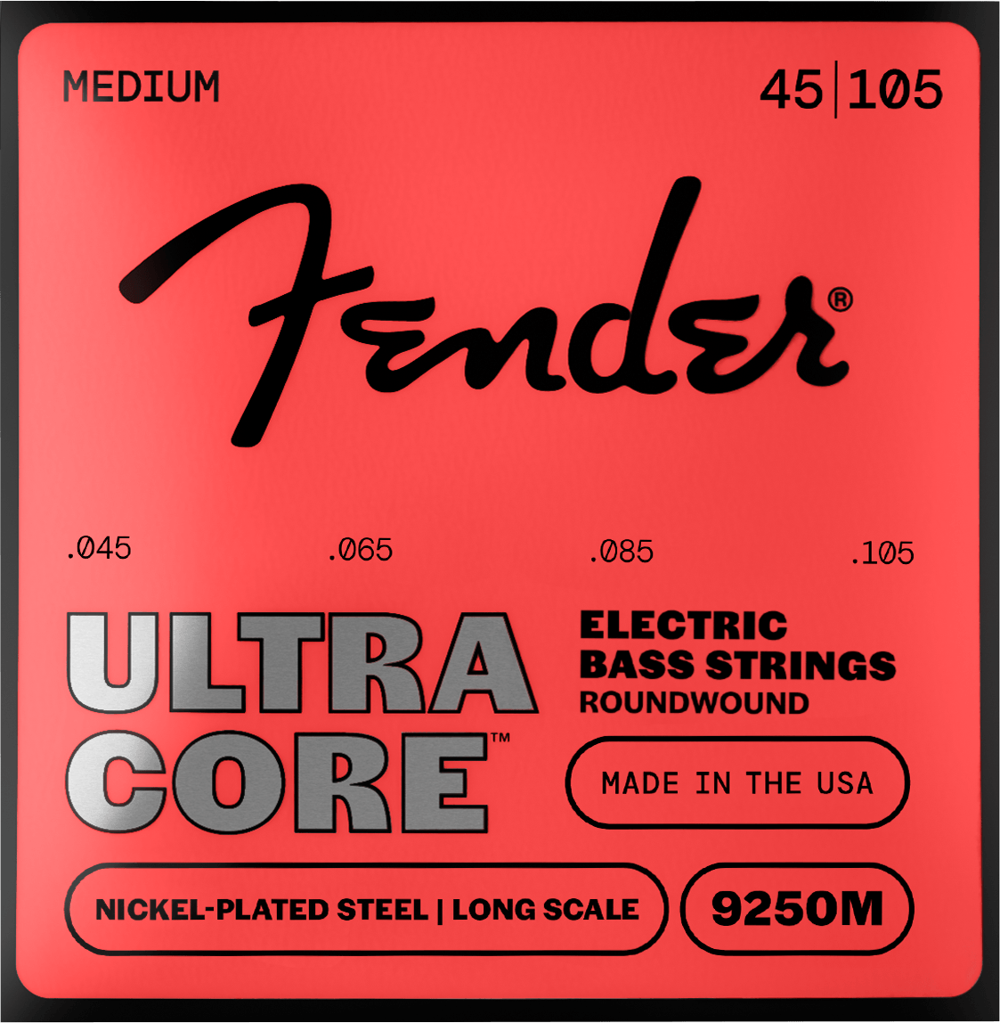 UltraCore™ 9250 Nickel-Plated Steel Bass Strings