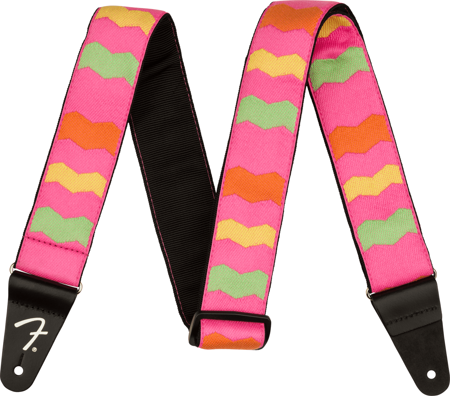 MonoNeon Woven Neon Pink Strap