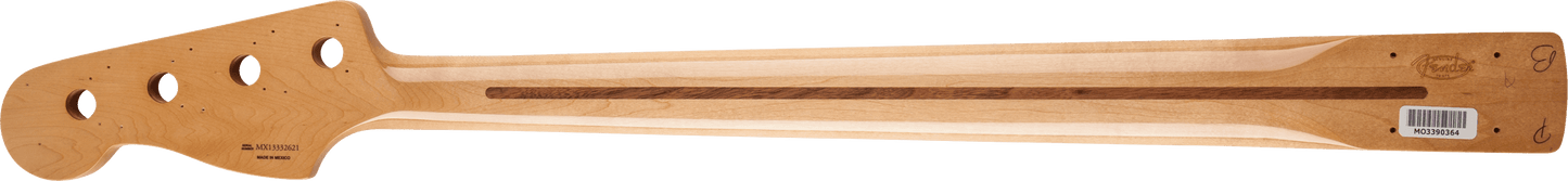 Classic Series 70's Precision Bass® Neck, 20 Medium Jumbo Frets, Block Inlay - Maple