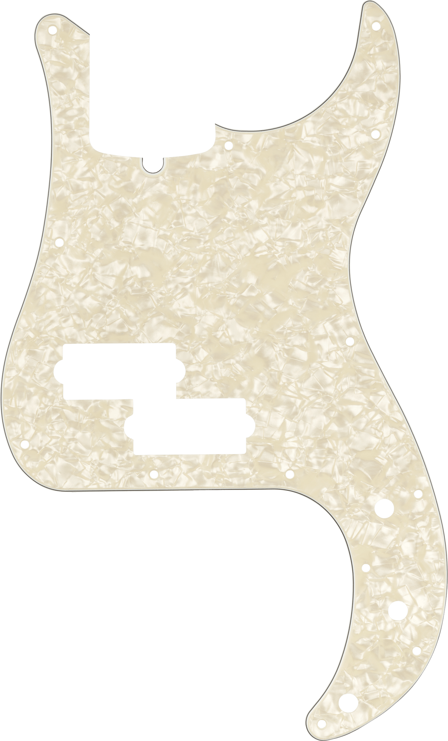 13-Hole Multi-Ply Modern-Style Precision Bass Pickguards