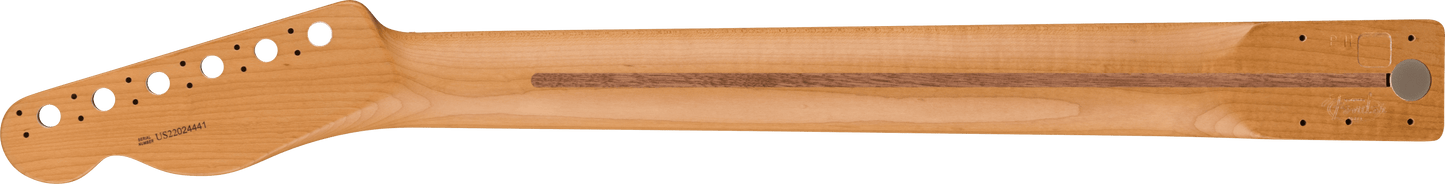 American Pro II Tele Neck, 22 Narrow Tall Frets, 9.5", Roasted Maple