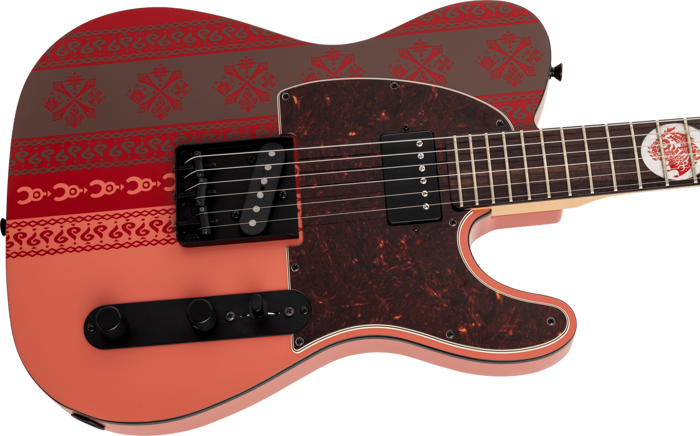 Monster Hunter Rathalos Telecaster®, Rosewood Fingerboard, Rathalos Red