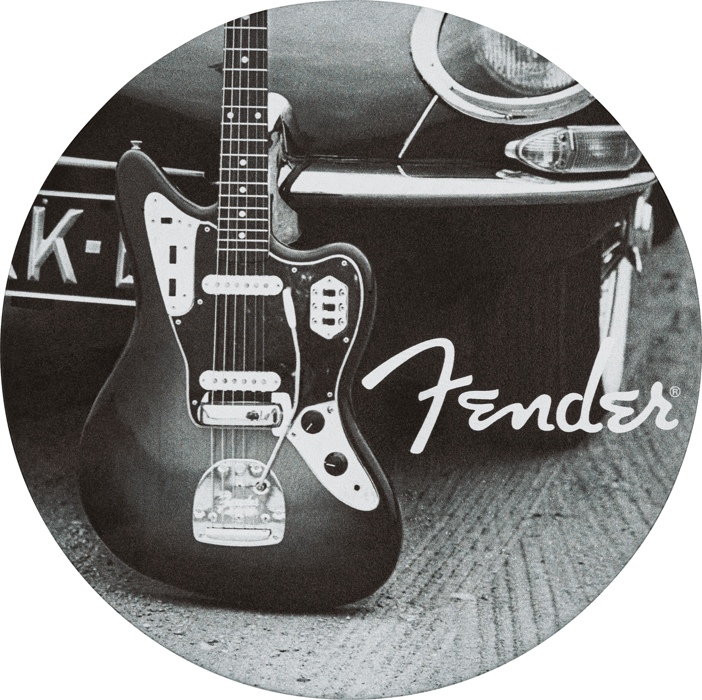 Fender™Guitar Coaster Set, 4-Pack, Multi-Color Leather