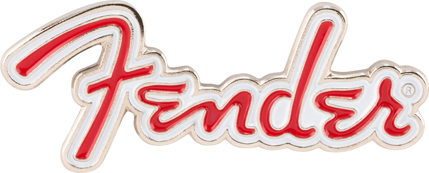 Fender™ Red Logo Enamel Pin