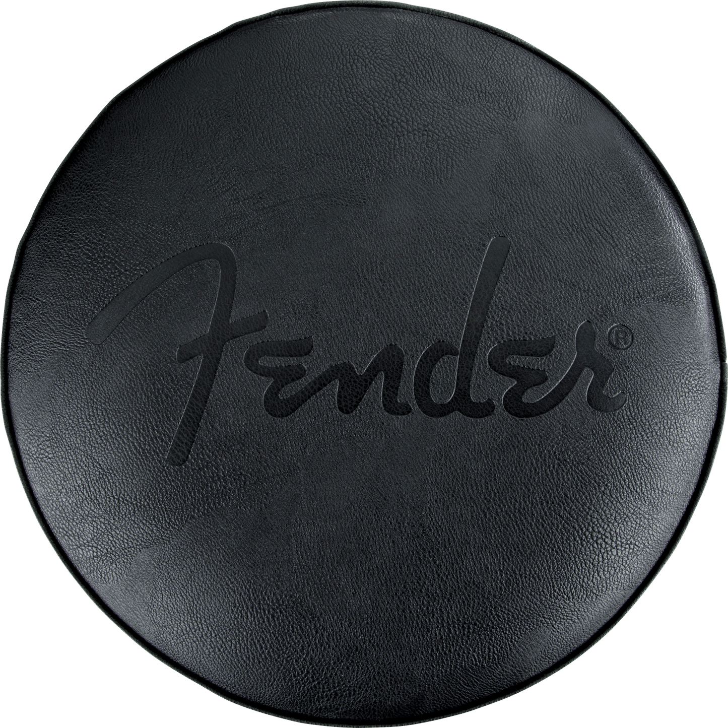 Fender® Embossed Black Logo Barstool, Black