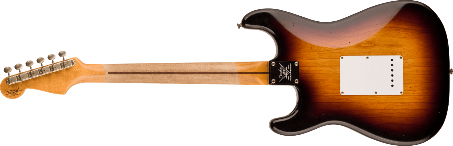 Limited Edition 70th Anniversary 1954 Stratocaster® Journeyman Relic®, 1-Piece Quartersawn Maple Neck Fingerboard, Wide-Fade 2-Color Sunburst
